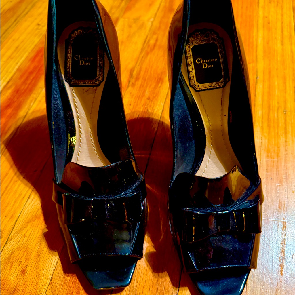 Christian Dior Patent Leather Stilettos